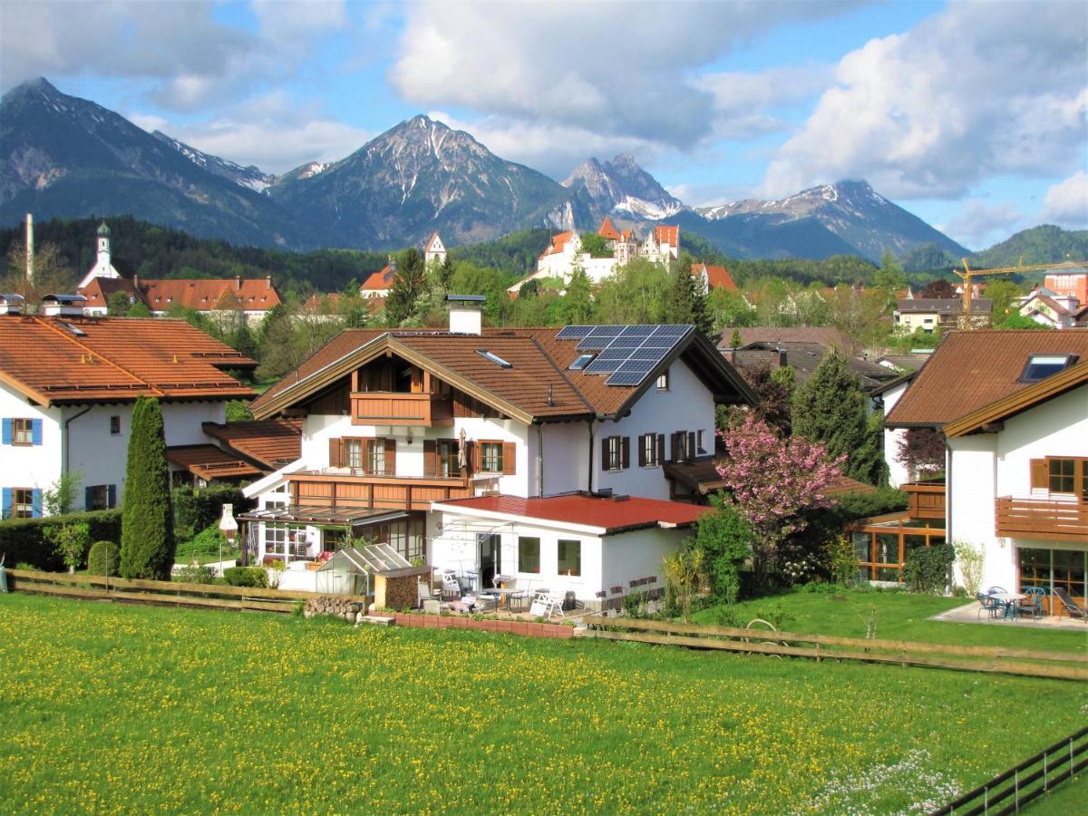Ferienwohnung Herzstueck Im Haus Schlossblick Füssen المظهر الخارجي الصورة